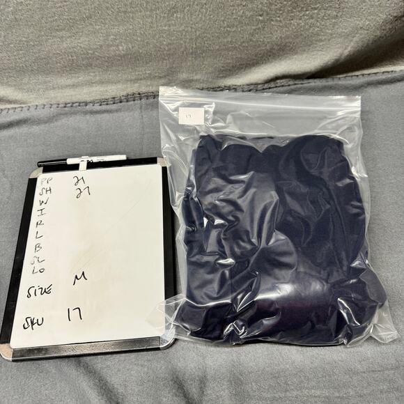 Marine Layer Hoodie Mens Medium Blue ZSCALER ZERO TRUST LOGO Pullover - Picture 8 of 8